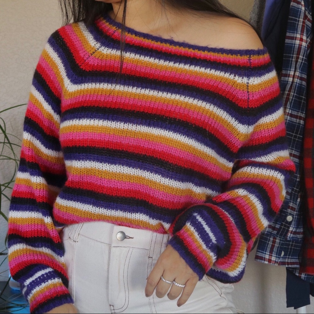 Rainbow sweater